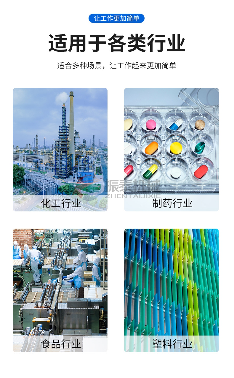 防爆振动筛适用行业