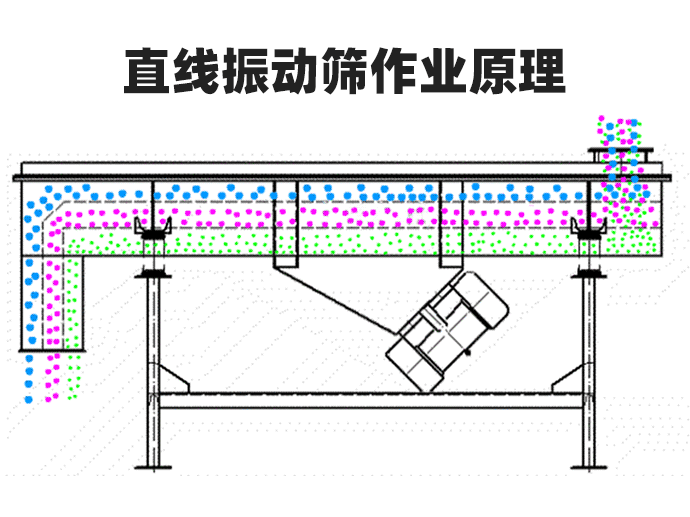 塑料颗粒直线振动筛选机