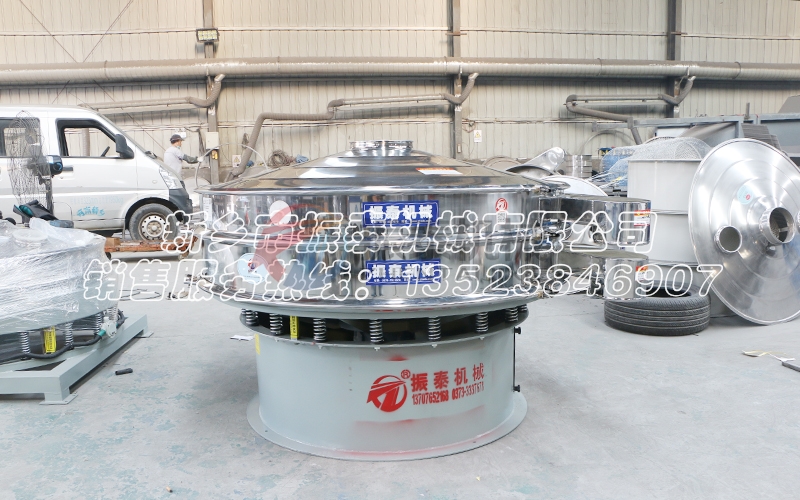 旋振筛在二氧化硅料浆过滤除杂中起到重要作用